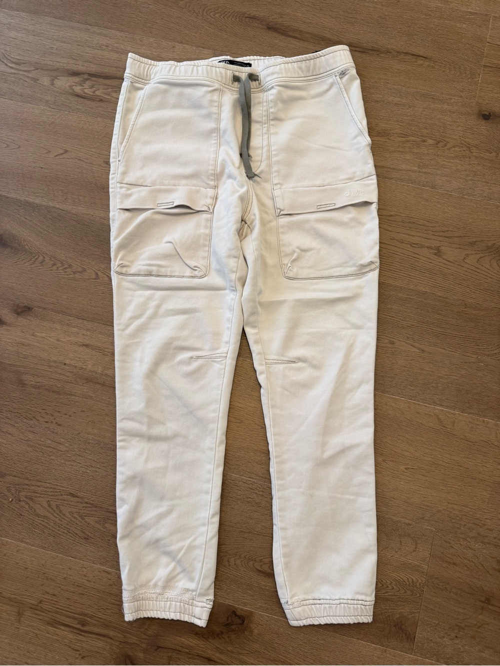 Zara Men’s Off-White Cargo Joggers